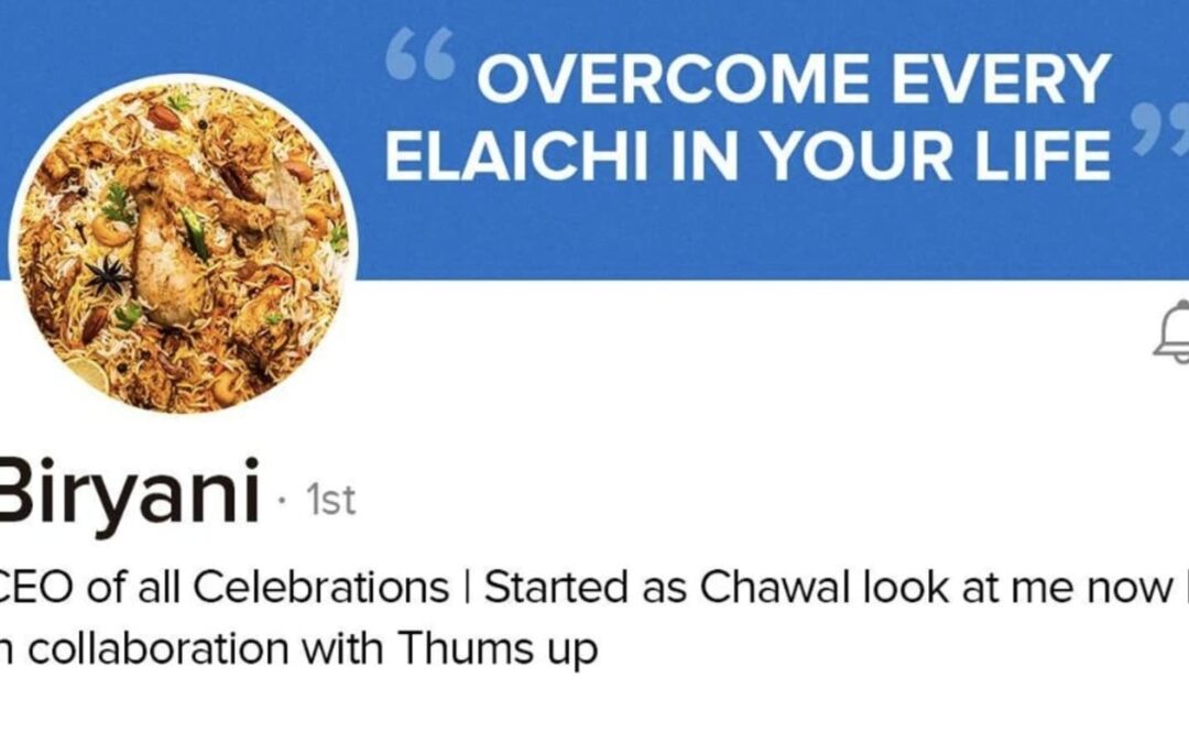 ‘Overcome every elaichi…’: Quirky LinkedIn profiles spark foodies’ meltdown