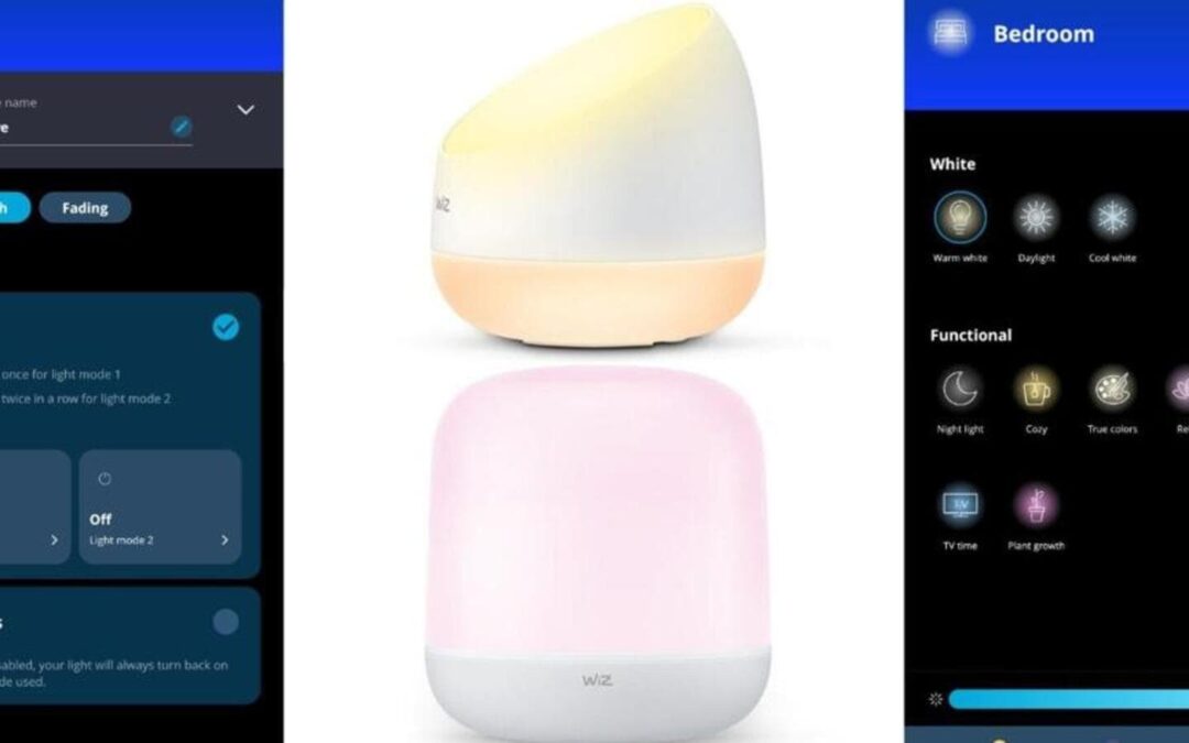 Smart luminaires for your home? Philips connected lamps build on a slick Wiz app